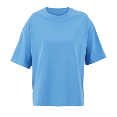 Picture of BOXY LADIES OVERSIZE TEE SHIRT in Blue