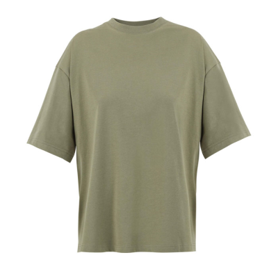 Picture of BOXY LADIES OVERSIZE TEE SHIRT in Green