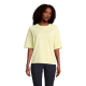Picture of BOXY LADIES OVERSIZE TEE SHIRT in Yellow