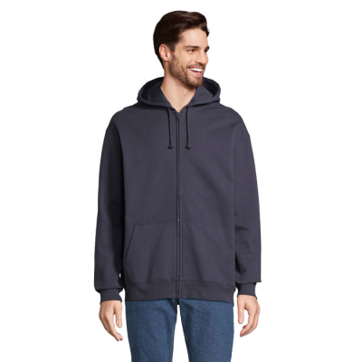 Picture of CARTER FULL ZIP HOODED HOODY in Blue