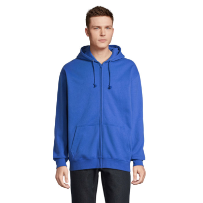 Picture of CARTER FULL ZIP HOODED HOODY in Blue