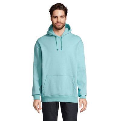 Picture of CONDOR UNISEX HOODED HOODY SWEAT in Blue.