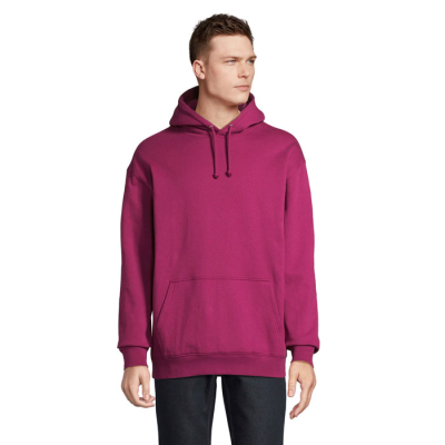 Picture of CONDOR UNISEX HOODED HOODY SWEAT in Purple.