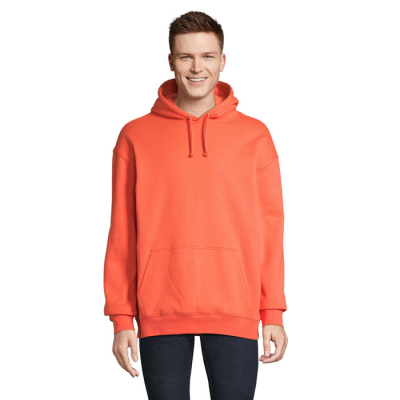 Picture of CONDOR UNISEX HOODED HOODY SWEAT in Orange