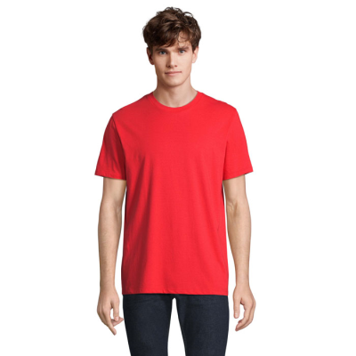 Picture of LEGEND TEE SHIRT ORGANIC 175G in Red.