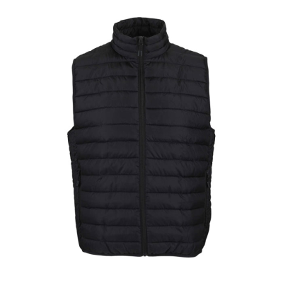 Picture of STREAM MEN BODYWARMER in Black.