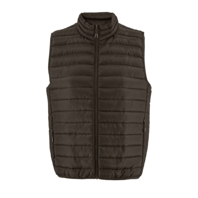 Picture of STREAM MEN BODYWARMER in Brown