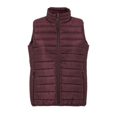 Picture of STREAM LADIES BODYWARMER in Brown