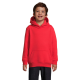 Picture of CONDOR CHILDRENS HOODED HOODY SWEAT in Red