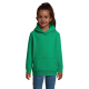 Picture of CONDOR CHILDRENS HOODED HOODY SWEAT in Green