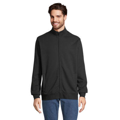 Picture of COOPER FULL ZIP SWEAT in Black