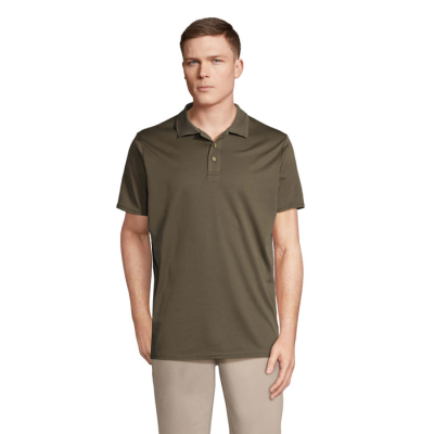 Picture of PITCHER UNISEX POLO in Green