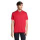 Picture of PITCHER UNISEX POLO in Red