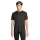 VORTEX RAGLAN TEE SHIRT in Black image 2