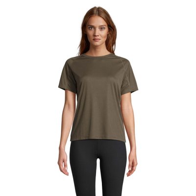 Picture of VORTEX LADIES RAGLAN TEE SHIRT in Green
