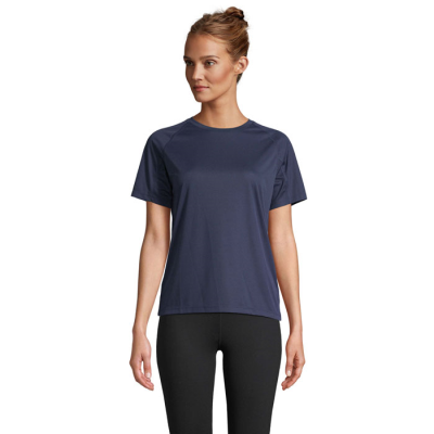 Picture of VORTEX LADIES RAGLAN TEE SHIRT in Blue