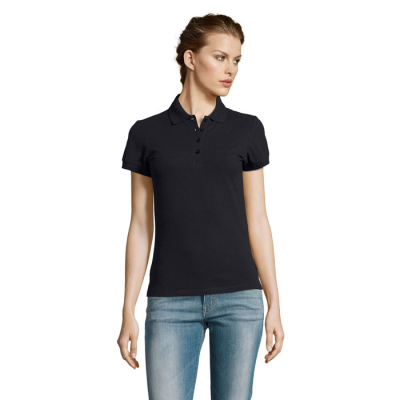 Picture of PEOPLE WOMENS POLO 210 in Blue