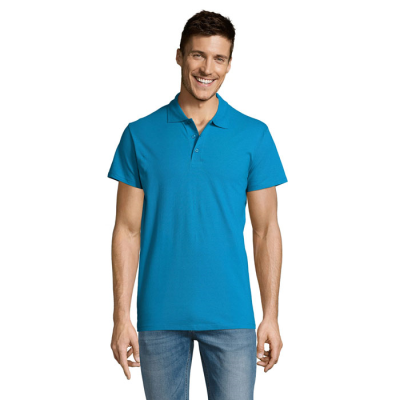 Picture of SUMMER II MEN POLO 170G in Blue.