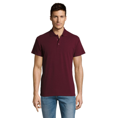 Picture of SUMMER II MEN POLO 170G in Brown.