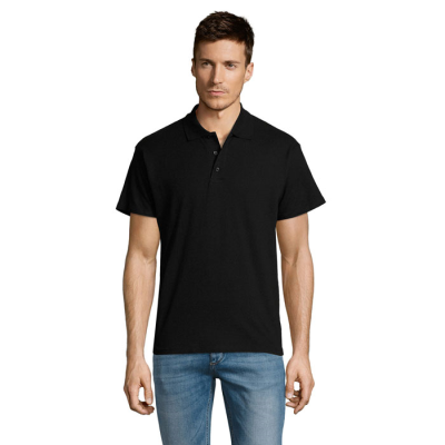 Picture of SUMMER II MEN POLO 170G in Black.