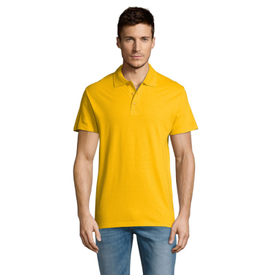 Picture of SUMMER II MEN POLO 170G in Gold.