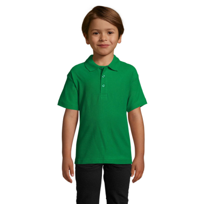 Picture of SUMMER II CHILDRENS POLO 170G in Green