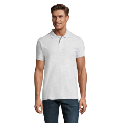 Picture of PERFECT MEN POLO 180G in White.