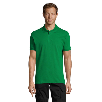 Picture of PERFECT MEN POLO 180G in Green.