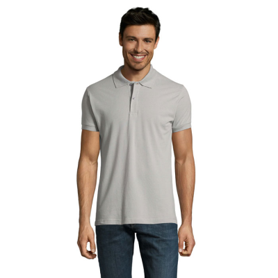 Picture of PERFECT MEN POLO 180G in Grey