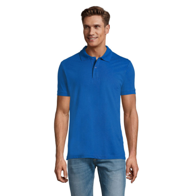 Picture of PERFECT MEN POLO 180G in Blue