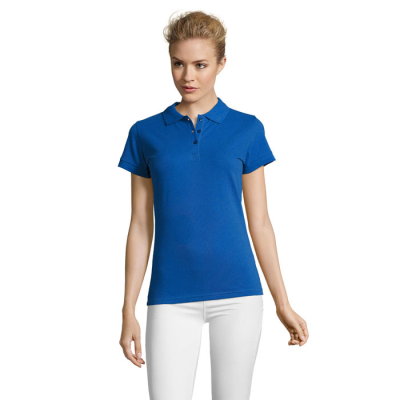Picture of PERFECT LADIES POLO 180G in Blue.