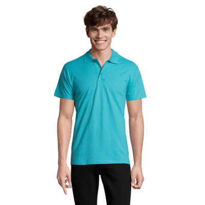Picture of SPRING II MEN POLO 210G in Blue.