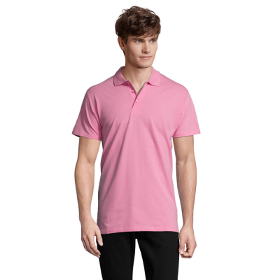 Picture of SPRING II MEN POLO 210G in Pink.