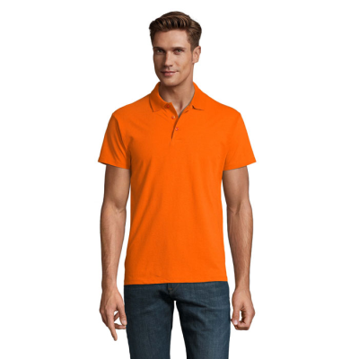 Picture of SPRING II MEN POLO 210G in Orange