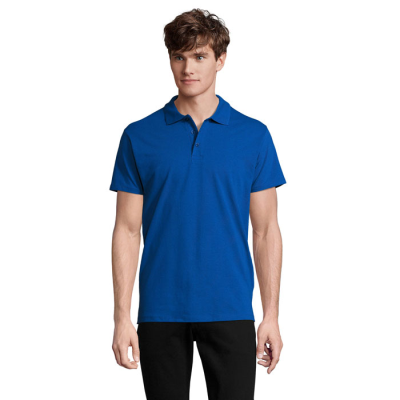 Picture of SPRING II MEN POLO 210G in Blue.