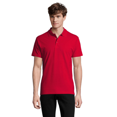 Picture of SPRING II MEN POLO 210G in Red.