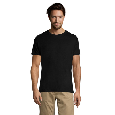 Picture of REGENT UNI TEE SHIRT 150G in Black