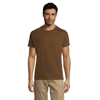 Picture of REGENT UNI TEE SHIRT 150G in Brown