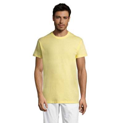 Picture of REGENT UNI TEE SHIRT 150G in Yellow.