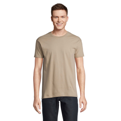 Picture of REGENT UNI TEE SHIRT 150G in Brown