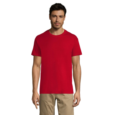 Picture of REGENT UNI TEE SHIRT 150G in Red.
