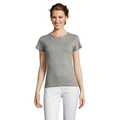 Picture of MISS LADIES TEE SHIRT 150G in Grey