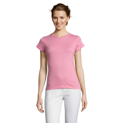 Picture of MISS LADIES TEE SHIRT 150G in Pink
