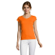 Picture of MOON LADIES TEE SHIRT 150G in Orange