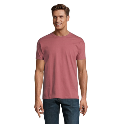 Picture of IMPERIAL MEN TEE SHIRT 190G in Pink.