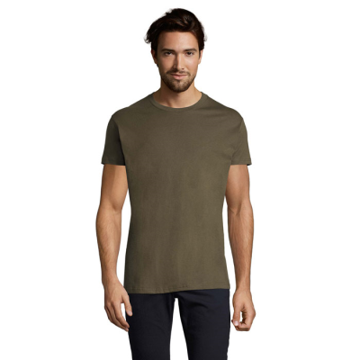 Picture of IMPERIAL MEN TEE SHIRT 190G in Green.