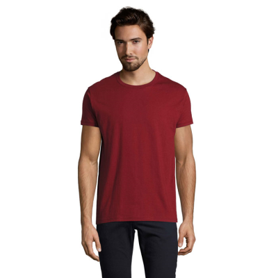 Picture of IMPERIAL MEN TEE SHIRT 190G in Red.