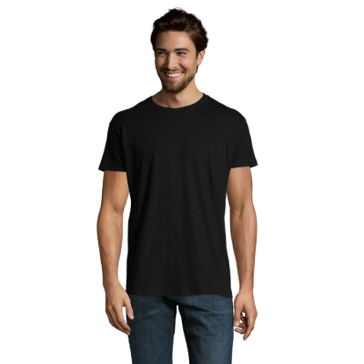 Picture of IMPERIAL MEN TEE SHIRT 190G in Black.
