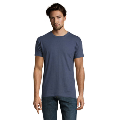 Picture of IMPERIAL MEN TEE SHIRT 190G in Blue.