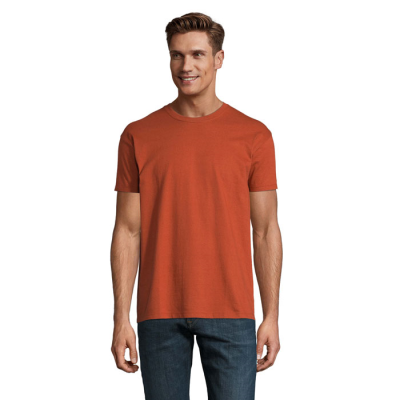 Picture of IMPERIAL MEN TEE SHIRT 190G in Orange.